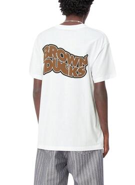 Camiseta Carhartt Ducks blanco para hombre