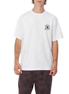 Camiseta Carhartt Inspector blanco para hombre