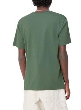 Camiseta Carhartt Pocket verde para hombre