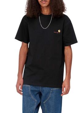 Camiseta Carhartt Script negro para hombre