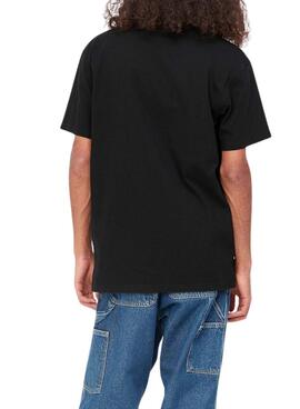 Camiseta Carhartt Script negro para hombre