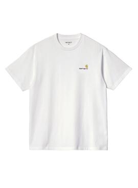 Camiseta Carhartt Script blanco para hombre