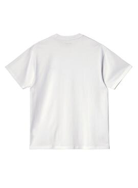 Camiseta Carhartt Script blanco para hombre