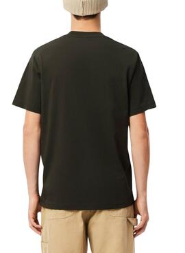 Camiseta Lacoste básico verde para hombre