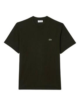 Camiseta Lacoste básico verde para hombre