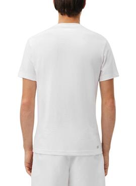 Camiseta Lacoste Croco XL blanco para hombre