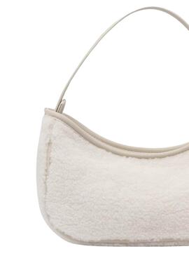 Bolso Calvin Klein Jeans Teddy blanco para niña