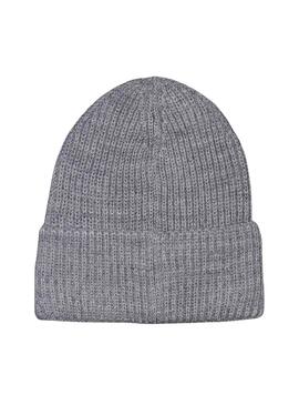 Gorro Calvin Klein Jeans Monogram gris niño y niña