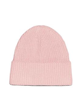 Gorro Calvin Klein Jeans Monogram rosa