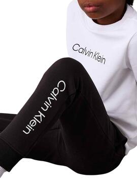 Pantalón Calvin Klein Institutional Logo negro