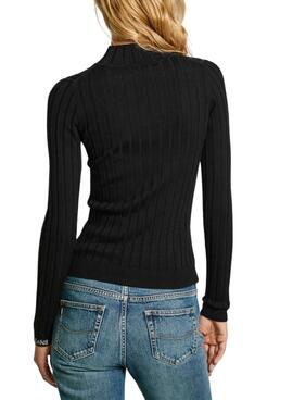 Jersey Pepe Jeans Izabel negro para mujer