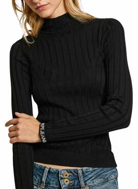 Jersey Pepe Jeans Izabel negro para mujer