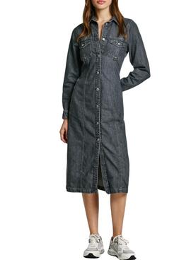 Vestido Pepe Jeans Shirt denim para mujer