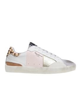 Zapatillas Pepe Jeans Lane sweet rosa para mujer