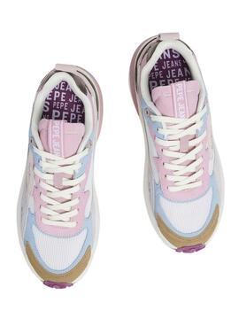 Zapatillas Pepe Jeans Winslow Urban rosa para mujer