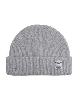 Gorro Pepe Jeans West gris para hombre