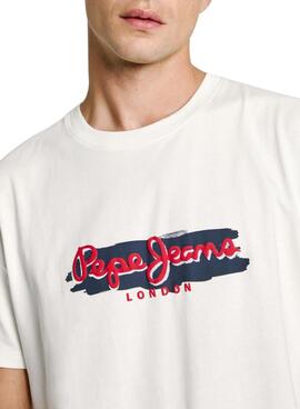 Camiseta Pepe Jeans Ashram blanco para hombre