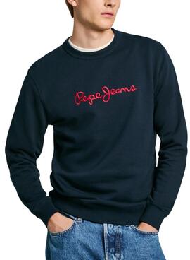 Sudadera Pepe Jeans New Joe marino para hombre