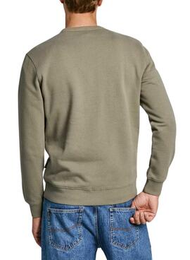 Sudadera Pepe Jeans New Joe verde para hombre