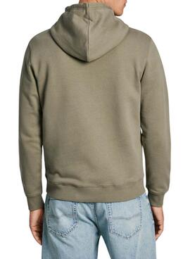 Sudadera Pepe Jeans New Joe Hoodie verde para hombre