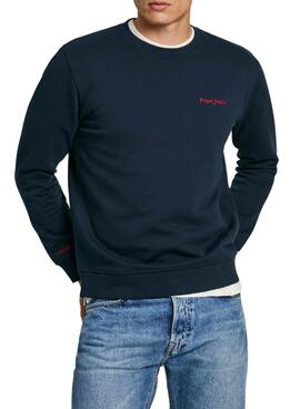 Sudadera Pepe Jeans Axel azul marino para hombre