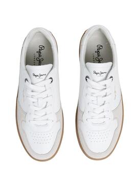 Zapatillas Pepe Jeans Camden blanco para hombre