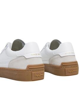 Zapatillas Pepe Jeans Camden blanco para hombre