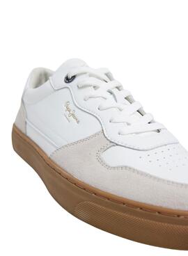 Zapatillas Pepe Jeans Camden blanco para hombre