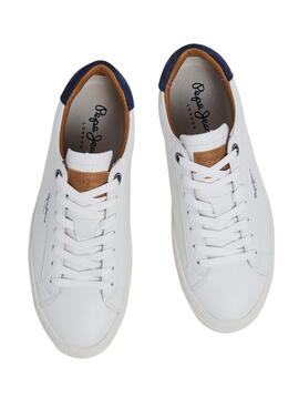 Zapatillas Pepe Jeans Yogi blanco para hombre