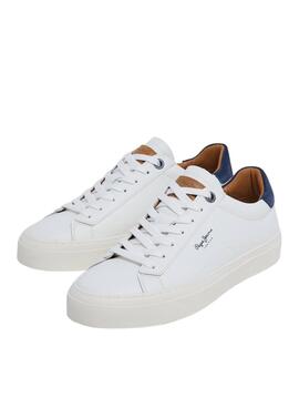 Zapatillas Pepe Jeans Yogi blanco para hombre