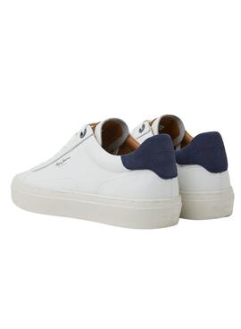 Zapatillas Pepe Jeans Yogi blanco para hombre