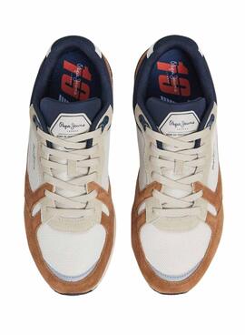 Zapatillas Pepe Jeans X20 tostado para hombre