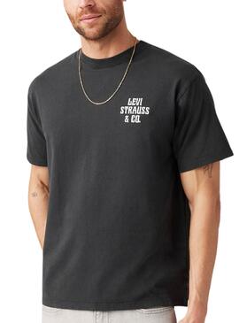 Camiseta Levis Vintage negro para hombre