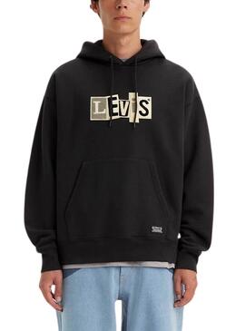 Sudadera Levis Skate negro para hombre