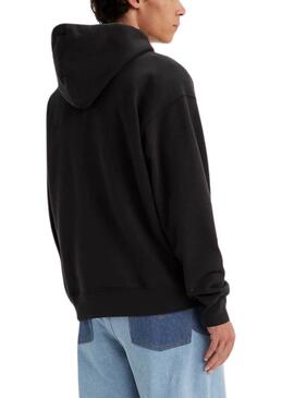 Sudadera Levis Skate negro para hombre