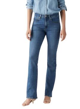 Pantalón vaquero Levis 725 bootcut para mujer