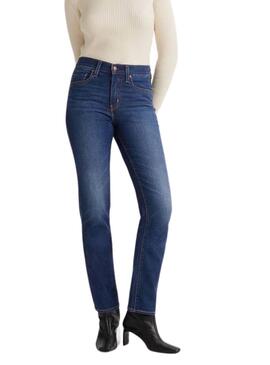 Pantalón vaquero Levis 724 slim para chica