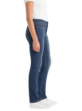 Pantalón vaquero Levis 314 moldeador oscuro para mujer