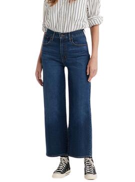 Pantalón vaquero Levis Coulotte denim para mujer