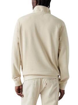 Sudadera Levis Original HM beige para hombre