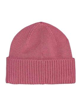 Gorro Calvin Klein Jeans Mono Logo rosa para mujer