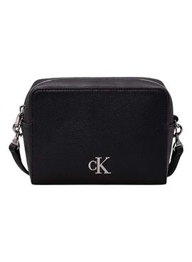 Bolso Calvin Klein Jeans Minimal Camera negro para mujer