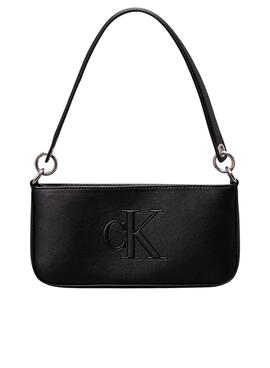 Bolso Calvin Klein Jeans Pouch negro para mujer