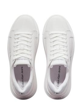 Zapatillas Calvin Klein Jeans Chunky cupsole blanco para mujer