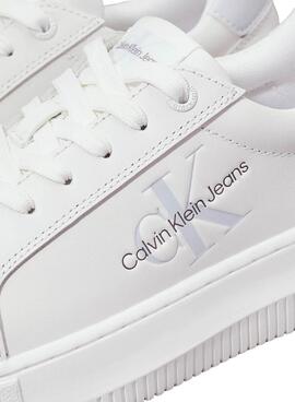 Zapatillas Calvin Klein Jeans Chunky cupsole blanco para mujer