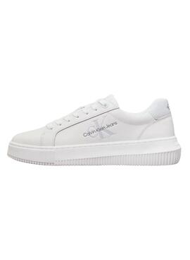 Zapatillas Calvin Klein Jeans Chunky cupsole blanco para mujer