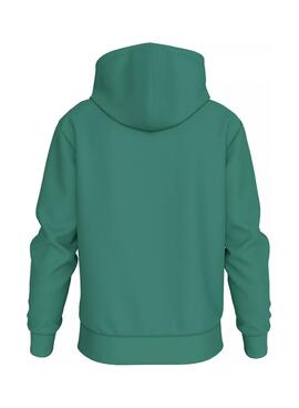 Sudadera Calvin Klein Jeans Monologo verde para hombre