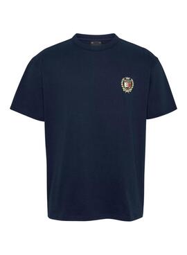 Camiseta Tommy Hilfiger Crest Flag azul para hombre