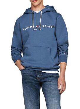 Sudadera Tommy Hilfiger Hoody azul para hombre