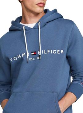 Sudadera Tommy Hilfiger Hoody azul para hombre